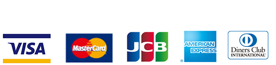 各種カード払い可能